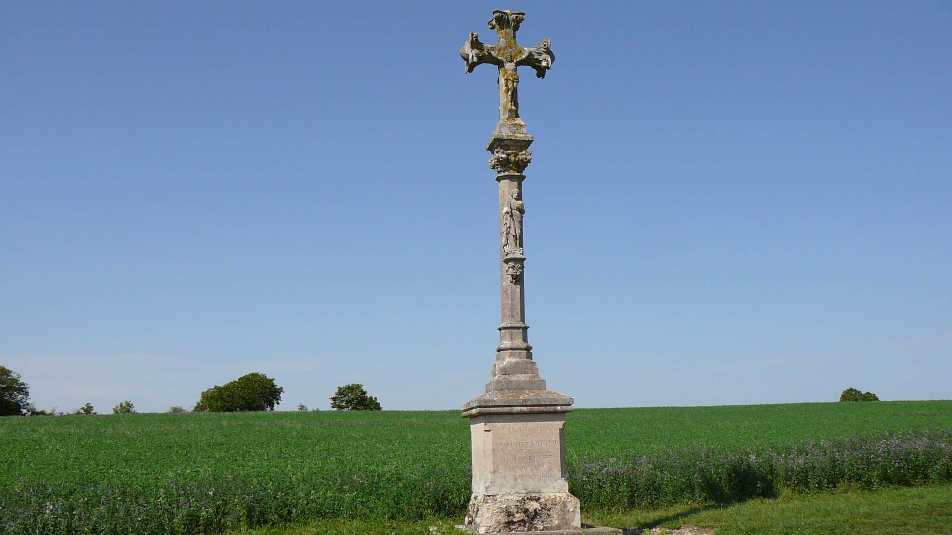 Calvaire près des fouilles d'Alésia