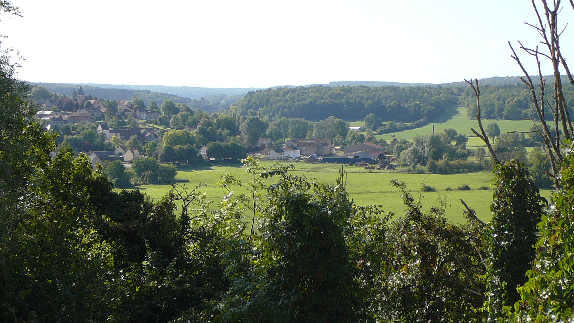 Le village de Nod-sur-Seine