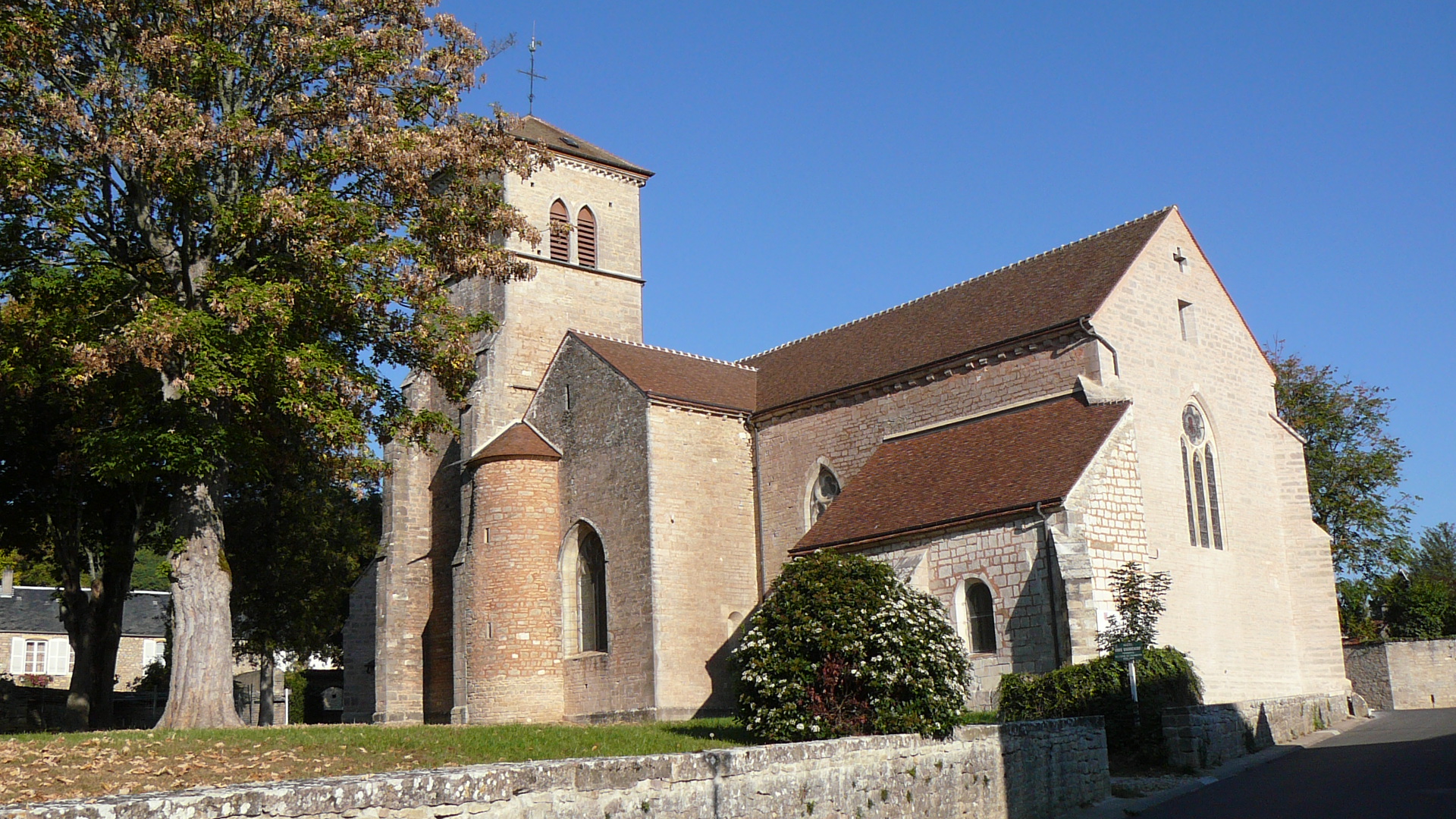 L'église Saint Aignan à Gevrey-Chambertin