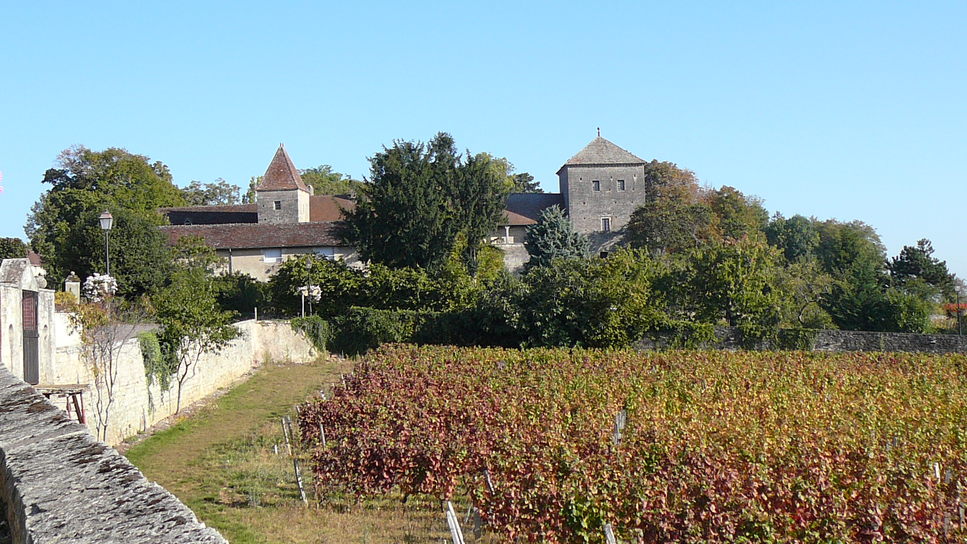 Le domaine du château de Gevrey-Chambertin