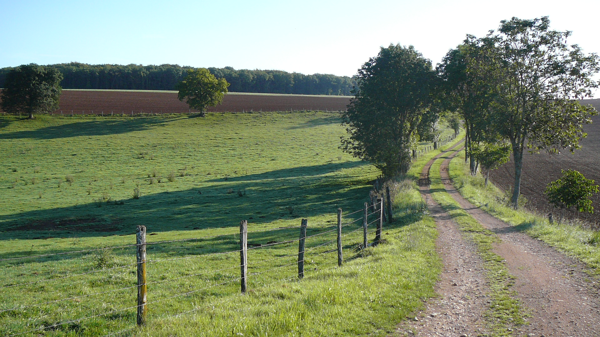 A la sortie du hameau La Folie