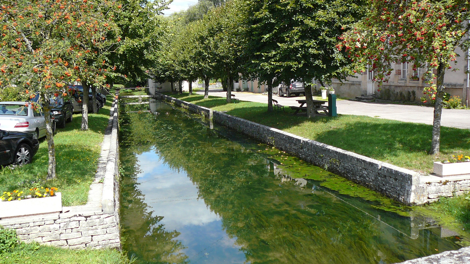 Les berges de la Seine à Billy-lès-Chanceaux