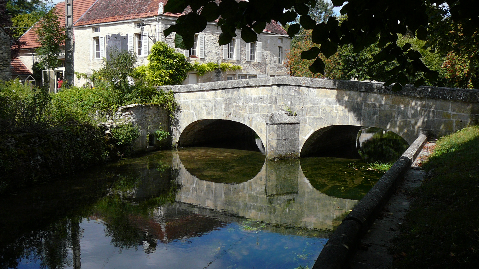 Un des premiers ponts sur la Seine à Billy-lès-Chanceaux