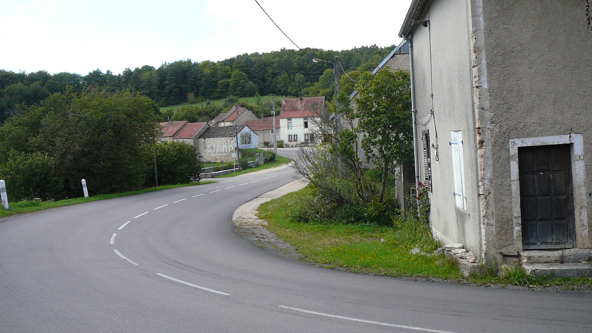 Le village de Courceau