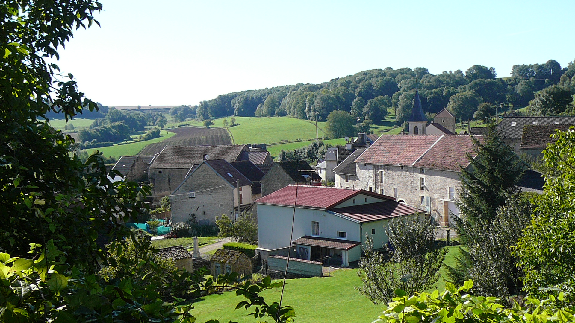 Le village de Champagny