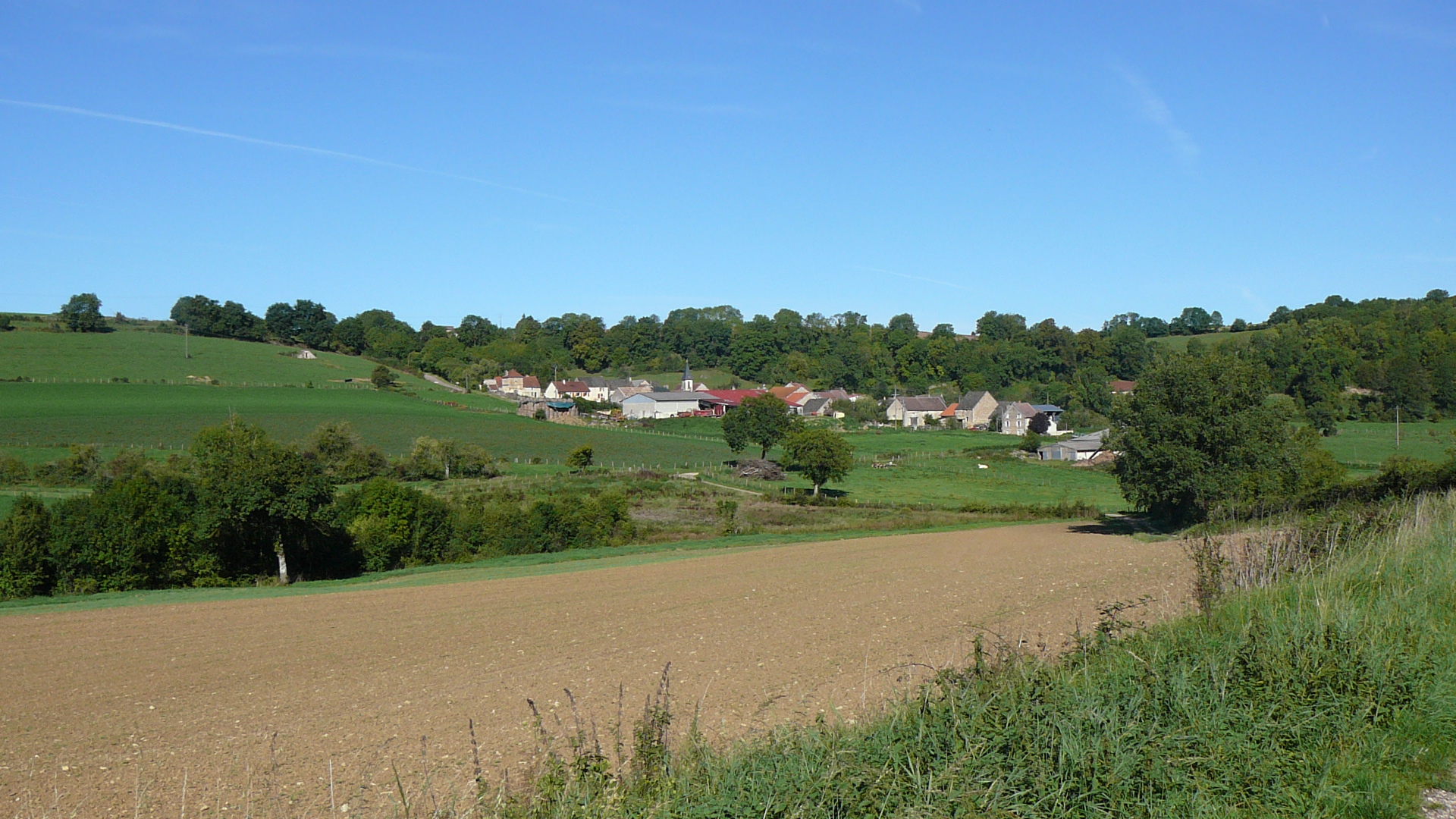 Autre vue du village de Champagny