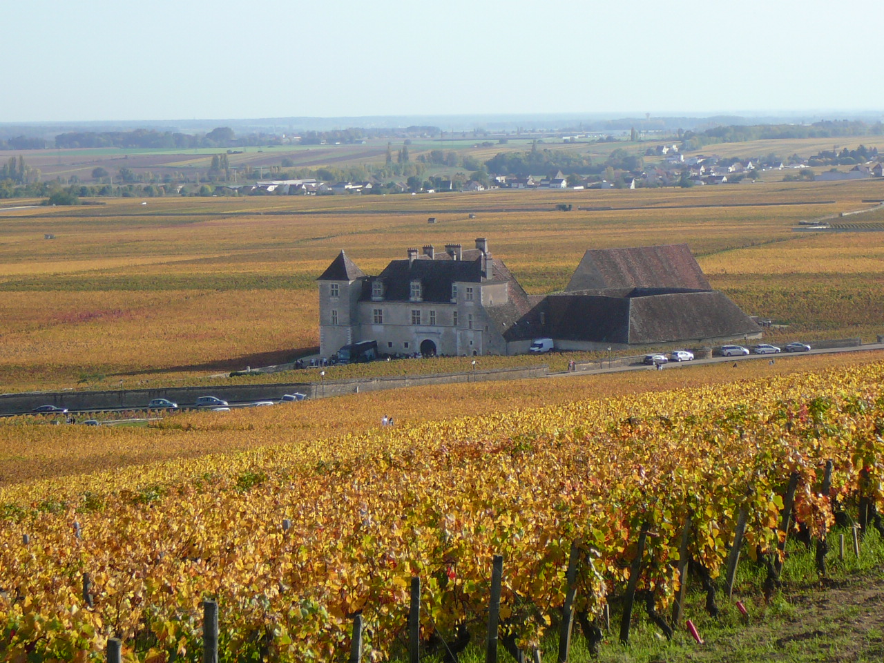 Le château du clos de Vougeot