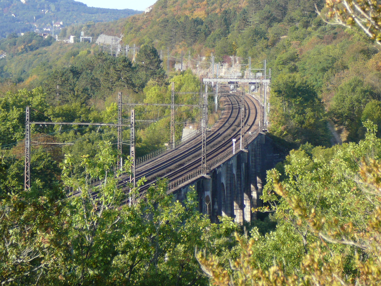 Le viaduc de Plombières