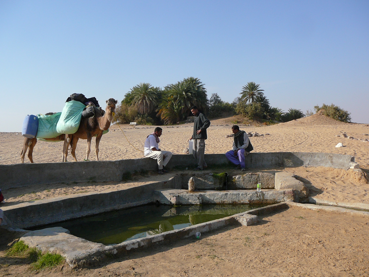 Un point d'eau