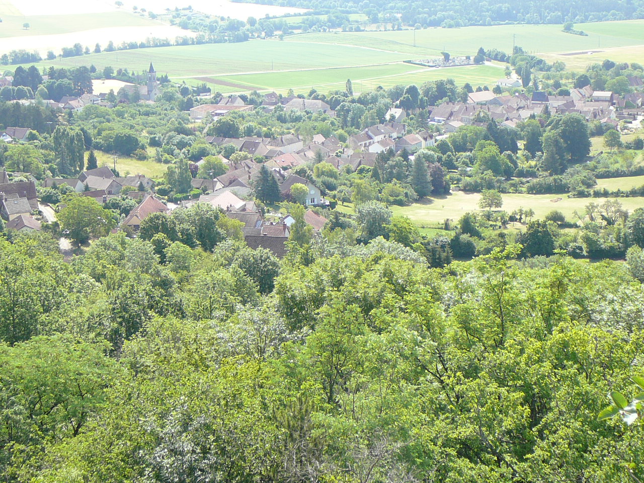 Le village de Mâlain