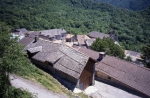 Vue des toits de Sorgeat