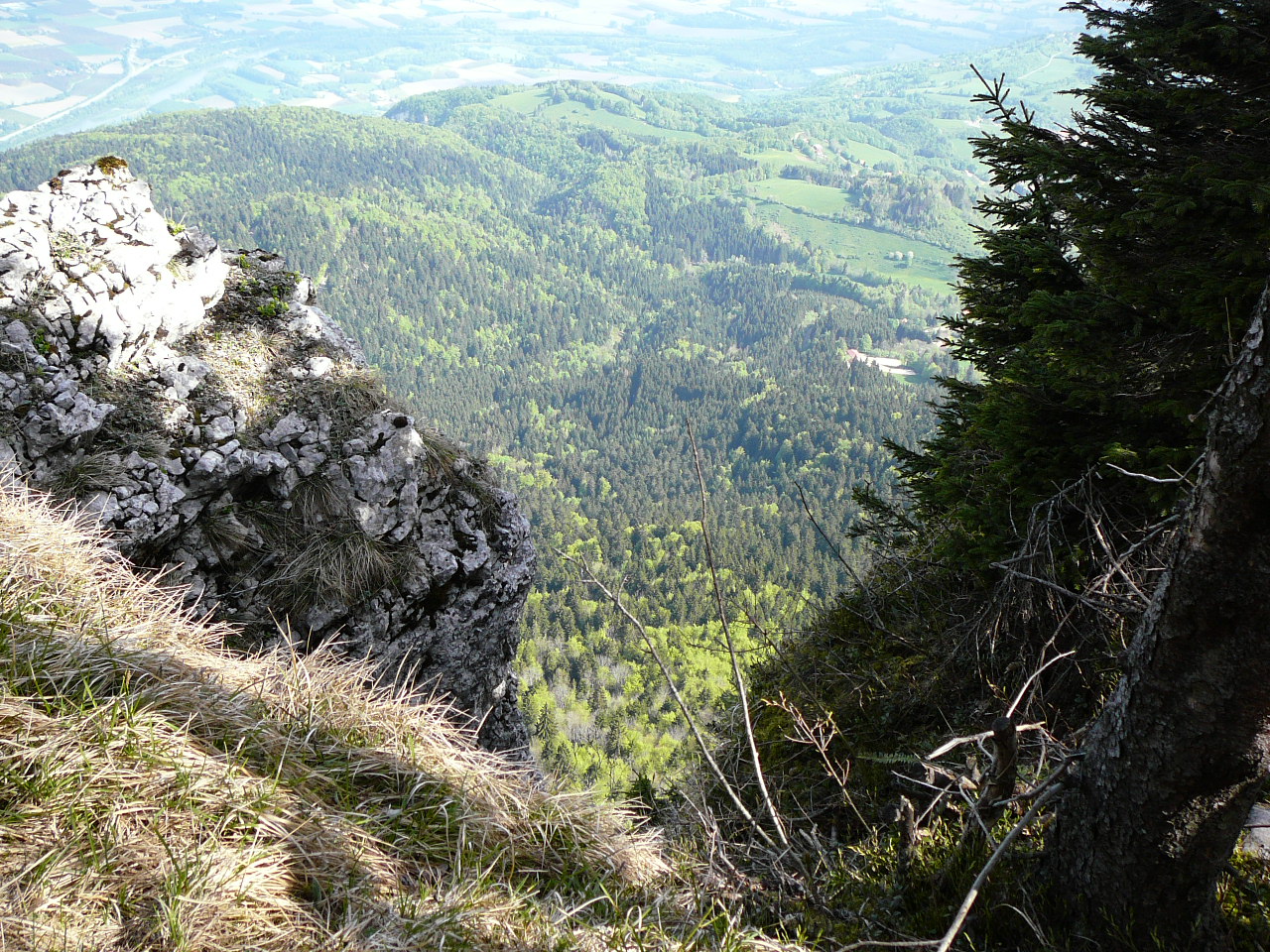L'Achard - Autrans Vue depuis le Bec de l'Orient 
