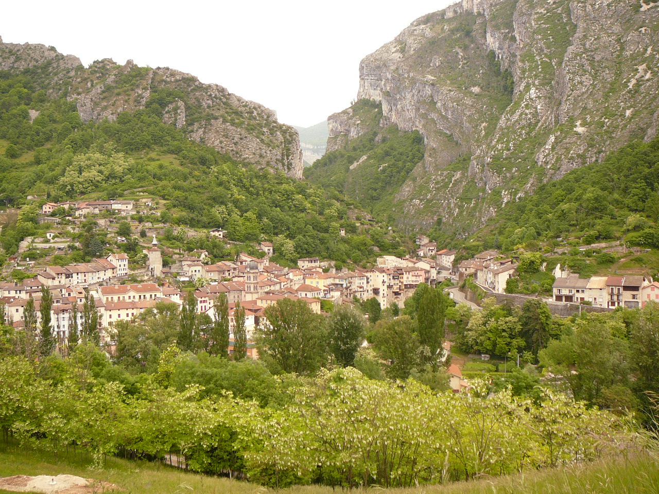 Le site de Pont-en-Royants -  