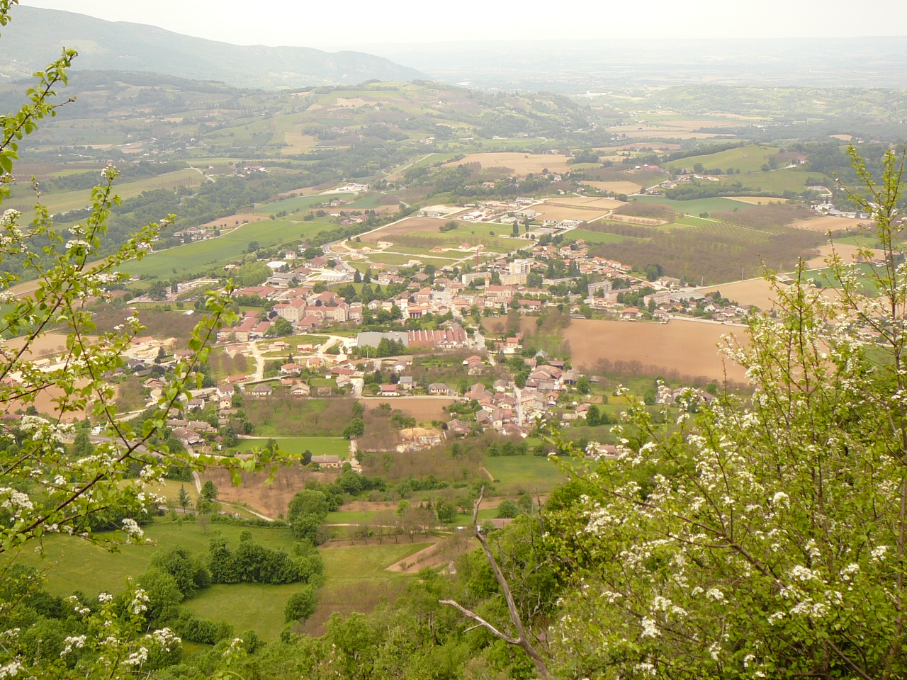 St-Laurent-en-Royants - Vue depuis le lieu-dit le Saut