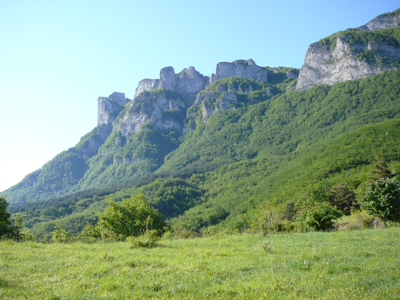 Près des ruines de Grange Vieille -  