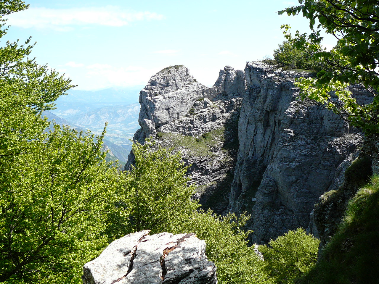 Saillans - Bourdeaux Le Pestéié et le Vercors 