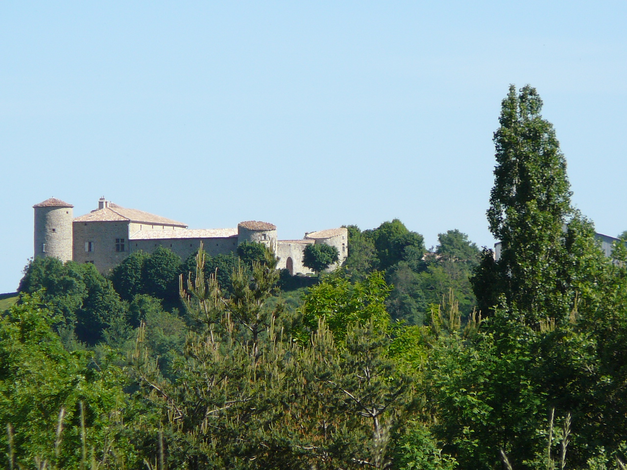 Le château de Comps -  